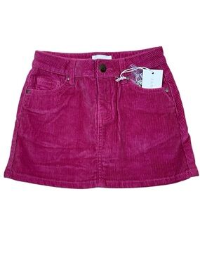 Jamie Kay Berry Corduroy Skirt size 5 NWT